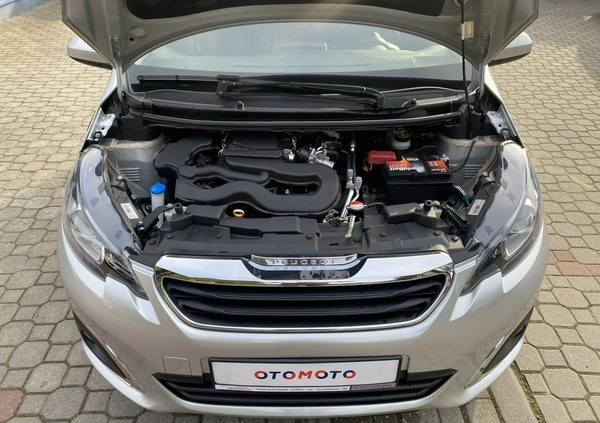 Peugeot 108 cena 35900 przebieg: 34000, rok produkcji 2018 z Byczyna małe 497